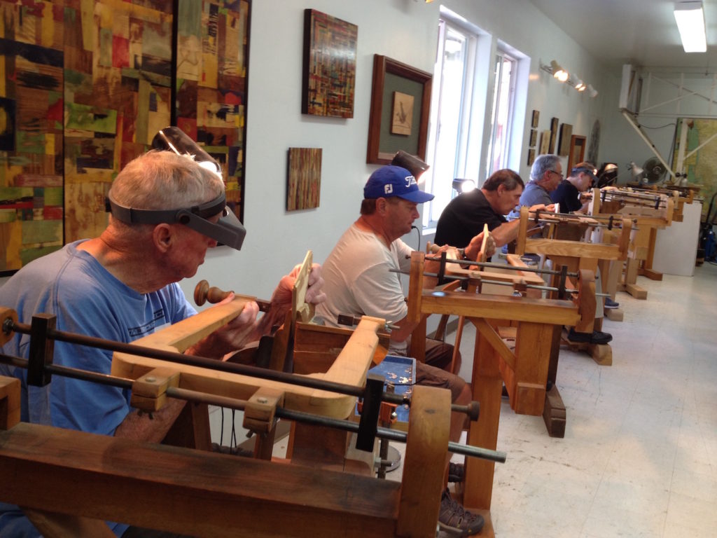 Marquetry chevalet asfm